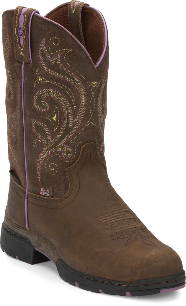 Justin george strait 2025 womens waterproof boots